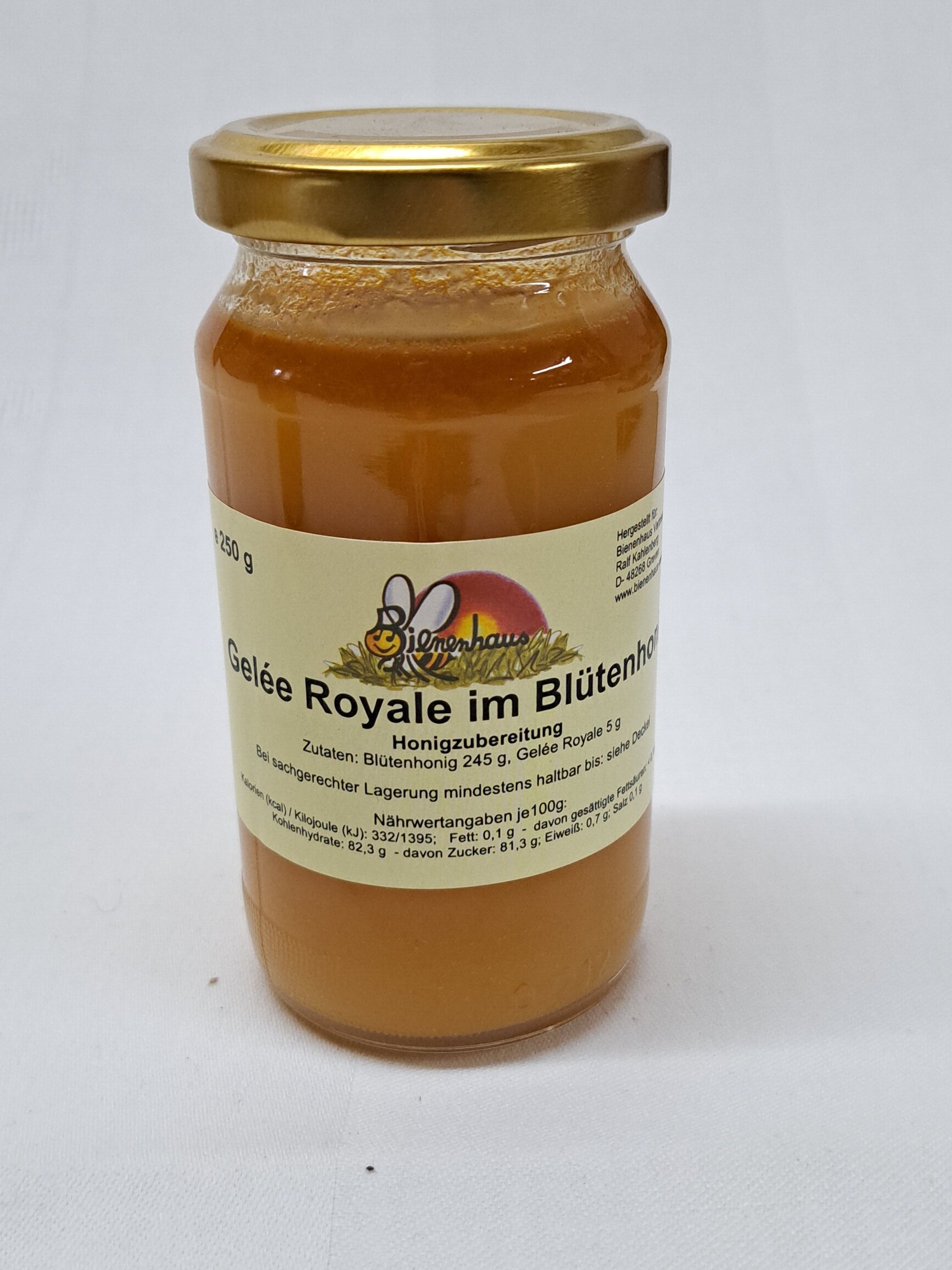Gelée Royale im Blütenhonig Gelée Royale im Blütenhonig