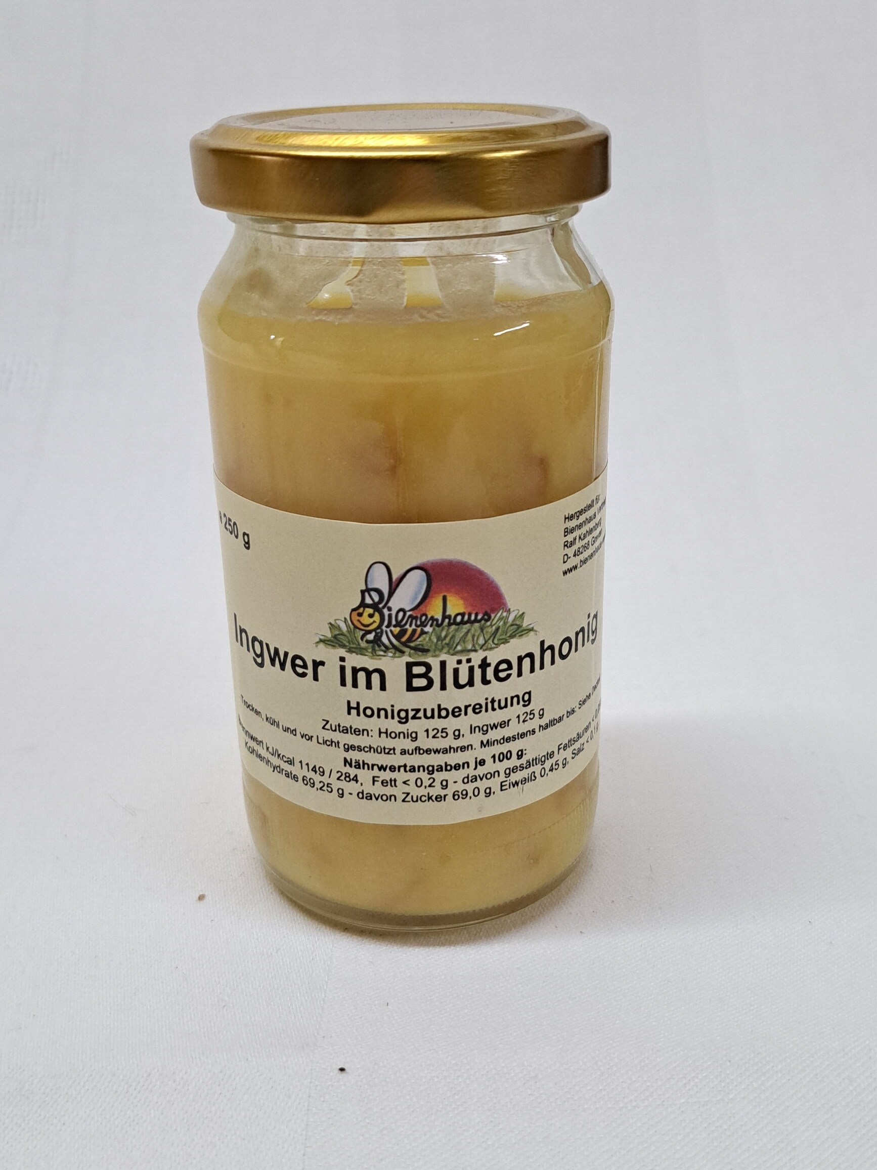 Ingwer im Blütenhonig