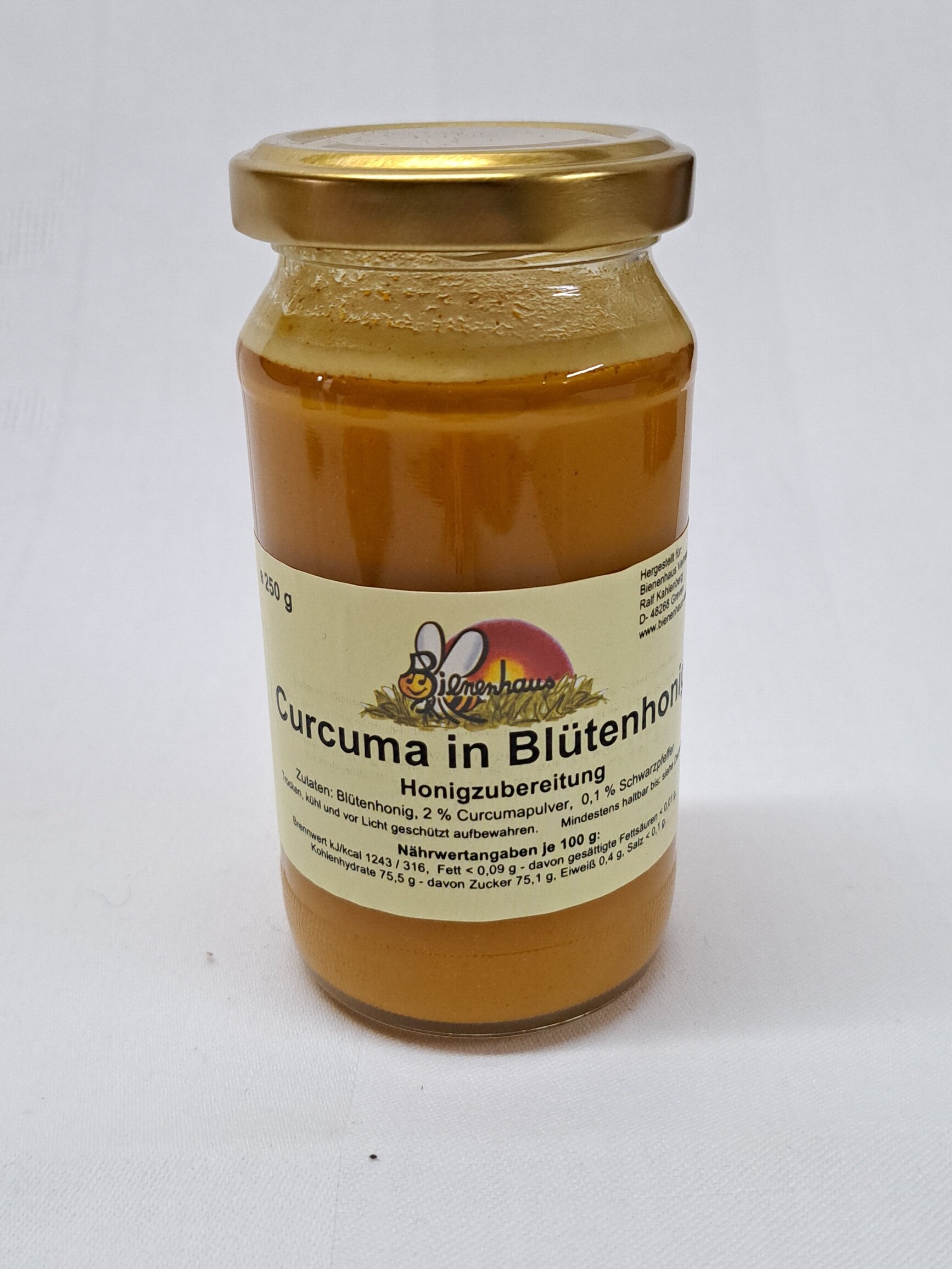 Curcuma im Blütenhonig